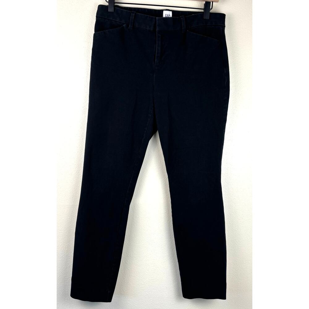 GAP Signature Skinny Ankle Pants Women's Size 8 in Black